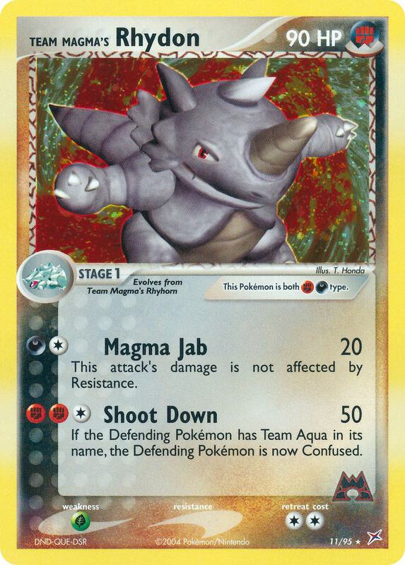 Team Magma's Rhydon - 11/95