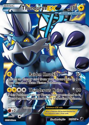Thundurus EX (Team Plasma) (110 Full Art)