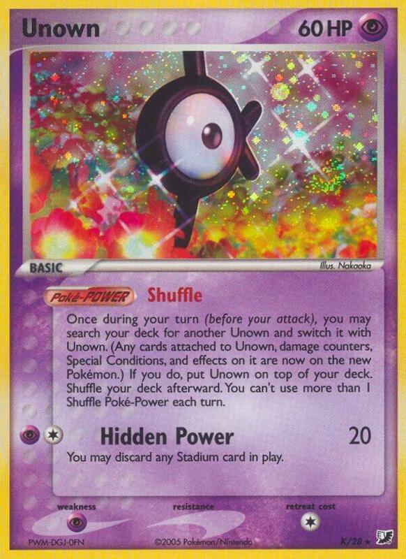 Unown (K)